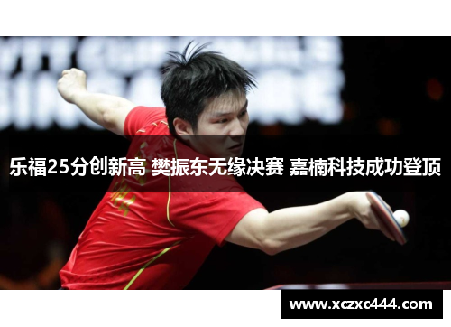 乐福25分创新高 樊振东无缘决赛 嘉楠科技成功登顶